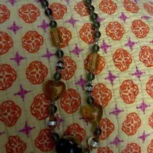 Handmade beaded necklace